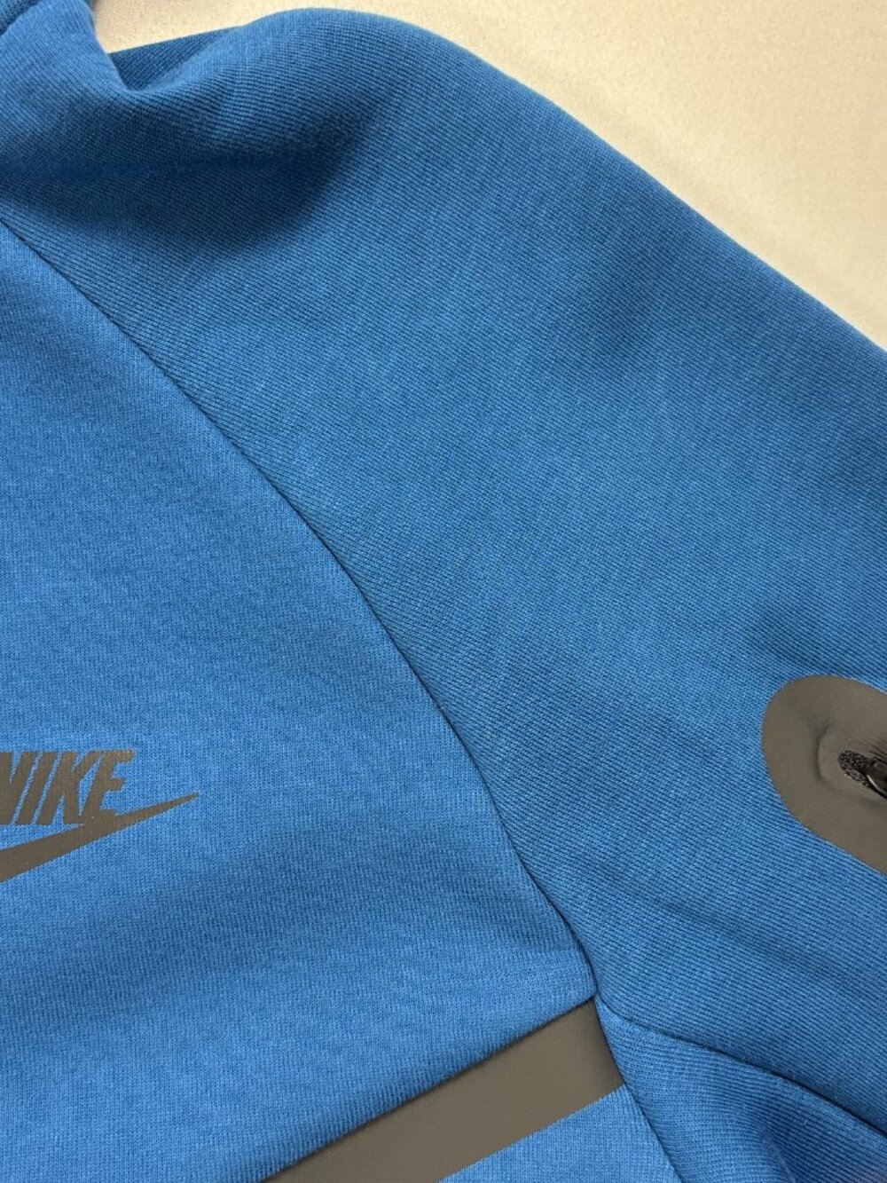 Nike Mens Tech Fleece Zip Up NWT Hoodie Blue Sz S HV0949-476 Sweatshirt New - Picture 2 of 10